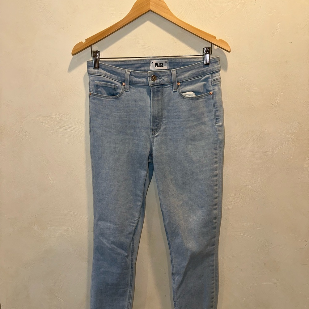 Paige Women's Light Blue Jeans